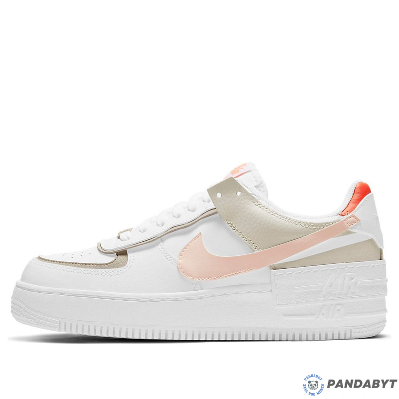 Pandabuy Nike Air Force 1 Low Shadow 'White Bright Mango'