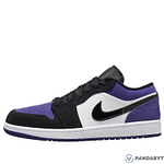 Pandabuy Air Jordan 1 Low 'Court Purple'