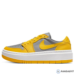 Pandabuy Air Jordan 1 Elevate Low 'Cement Grey Varsity Maize'