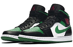 Air Jordan 1 Mid 'Green Toe'