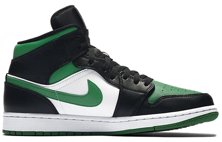 Air Jordan 1 Mid 'Green Toe'