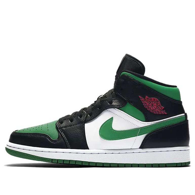 Air Jordan 1 Mid 'Green Toe'