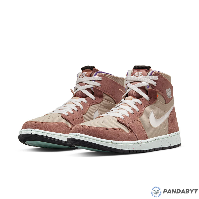 Pandabuy Air Jordan 1 High Zoom Comfort 'Fossil Stone'