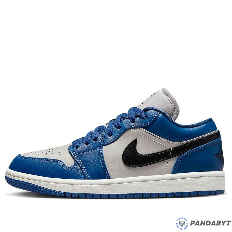 Pandabuy Air Jordan 1 Low 'Gray Navy Blue Black'