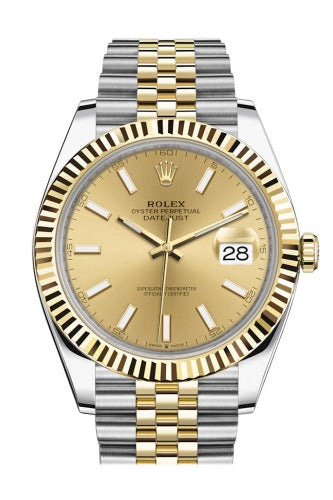 Datejust 41 Yellow Dial Steel and Yellow Gold Jubilee - Code: RLX0511