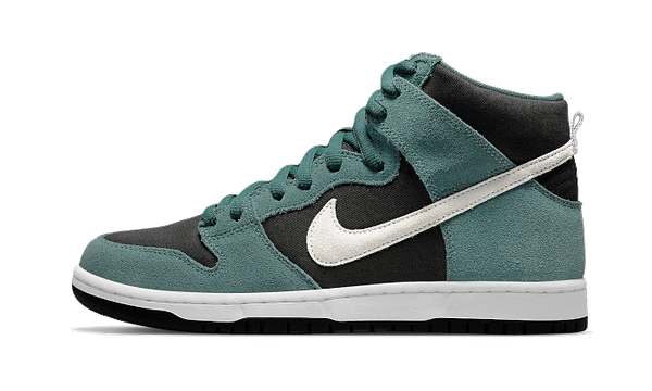 Nike Sb Dunk High Green Suede