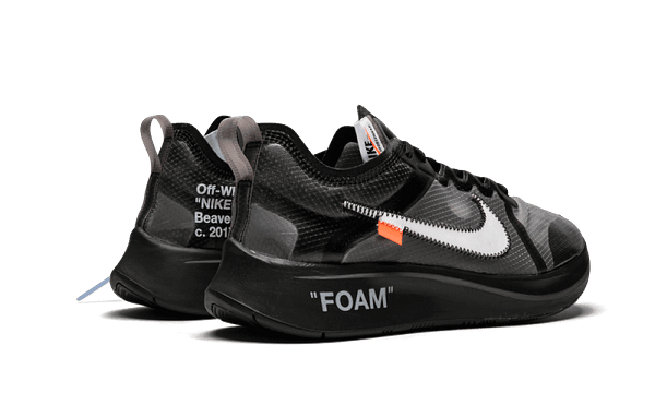 Zoom Fly Off-White Black Silver