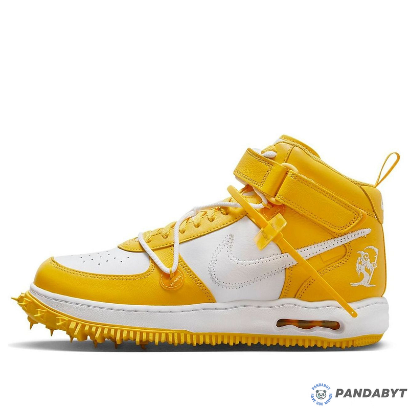 Pandabuy Nike Air Force 1 Mid SP x OFF-WHITE 'Varsity Maize'