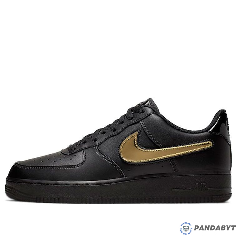 Pandabuy Nike Air Force 1 Low '07 LV8 'Removable Swoosh - Black Gold'