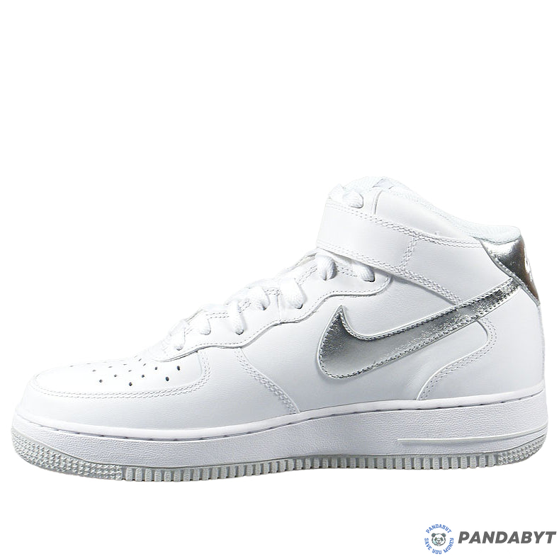 Pandabuy Nike Air Force 1 Mid '07 'White Silver'