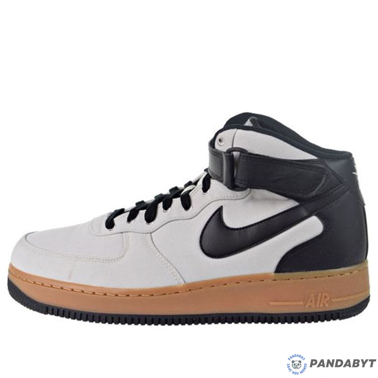Pandabuy Nike Air Force 1 Mid '07 TXT Mid-Top Sneakers Black/White