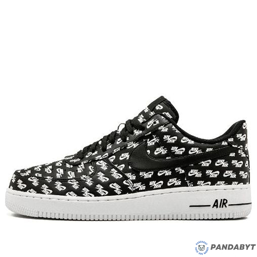 Pandabuy Nike Air Force 1 Low '07 QS 'All Over Logo Black'