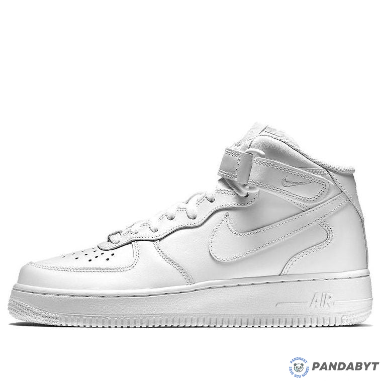 Pandabuy Nike Air Force 1 Mid 07 Leather 'Triple White'