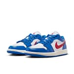 Air Jordan 1 Low 'Sport Blue Gym Red' Wmns