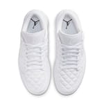 Air Jordan 1 Low 'Triple White Quilted' Wmns