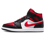 Air Jordan 1 Mid 'Black Fire Red'