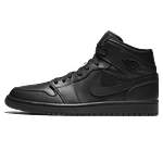 Air Jordan 1 Mid 'Black White'