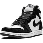 Air Jordan 1 Mid Black White Womens