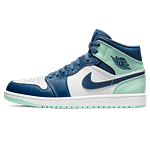 Air Jordan 1 Mid 'Blue Mint'