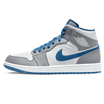 Air Jordan 1 Mid 'Cement True Blue'