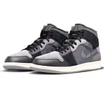 Air Jordan 1 Mid SE Craft 'Inside Out - Black'