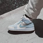 Air Jordan 1 Mid SE 'Sail Light Blue'