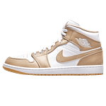 Air Jordan 1 Mid 'Tan Gum'