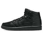 Air Jordan 1 Mid 'Triple Black' 2022