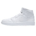 Air Jordan 1 Mid 'Triple White'