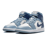 Air Jordan 1 Mid 'Two-Tone Blue'