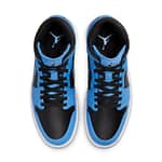 Air Jordan 1 Mid 'University Blue Black'