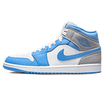 Air Jordan 1 Mid 'University Blue Grey'