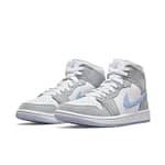 Air Jordan 1 Mid 'Wolf Grey Aluminum'