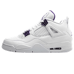 Air Jordan 4 Retro 'Purple Metallic'