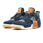 Levi's x Air Jordan 4 Retro 'Denim'