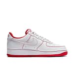 Nike Air Force 1 '07 'Contrast Stitch - White University Red'