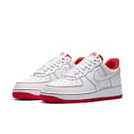 Nike Air Force 1 '07 'Contrast Stitch - White University Red'