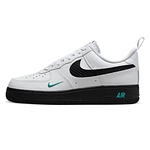 Nike Air Force 1 '07 'White Black Teal'