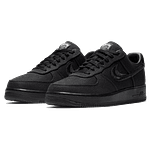 Stussy x Nike Air Force 1 Low 'Triple Black'