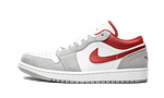 Air Jordan 1 Low SE Light Smoke Grey Gym Red