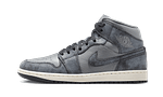 Air Jordan 1 Mid Distressed Smoke Grey