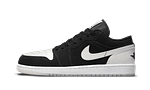 Air Jordan 1 Low Black White Diamond