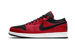 Air Jordan 1 Low Reverse Bred Pebbled Swoosh