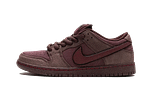 SB Dunk Low City Of Love Burgundy Crush