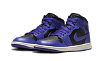 Air Jordan 1 Mid Purple Black