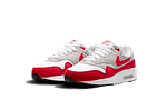 Air Max 1 White University Red Enfant