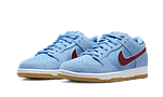 SB Dunk Low Valour Blue Team Maroon