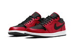 Air Jordan 1 Low Reverse Bred Pebbled Swoosh