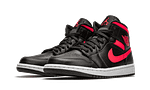 Air Jordan 1 Mid Black Siren Red