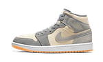 Air Jordan 1 Mid Coconut Milk Particle Grey